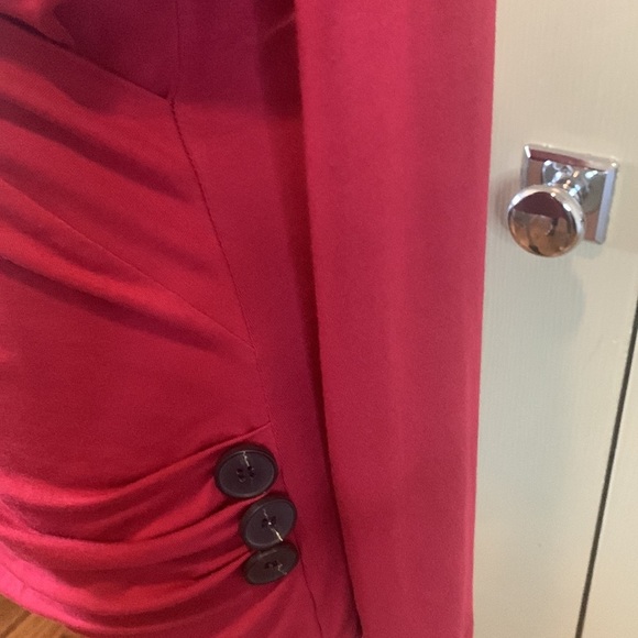 Surplice Long sleeve V-neck top M - Picture 2 of 5